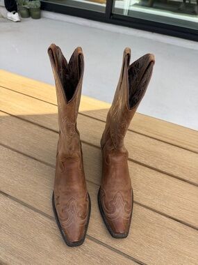 Ariat Women’s Ariat Brown Leather Western Cowboy Boots